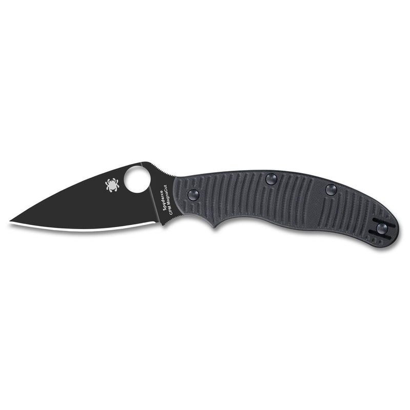 Spyderco UK Penknife Salt C94GMCBKP – MagnaCut Black G10 Knife