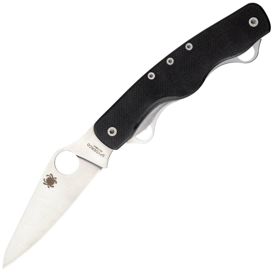 Spyderco ClipiTool, 6 Tools, 3.5" Blade, Black G10 Handle - C208GP