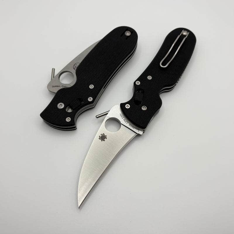 Spyderco P'Kal C103GP – CPM S30V, Black G-10, Ball Bearing Lock