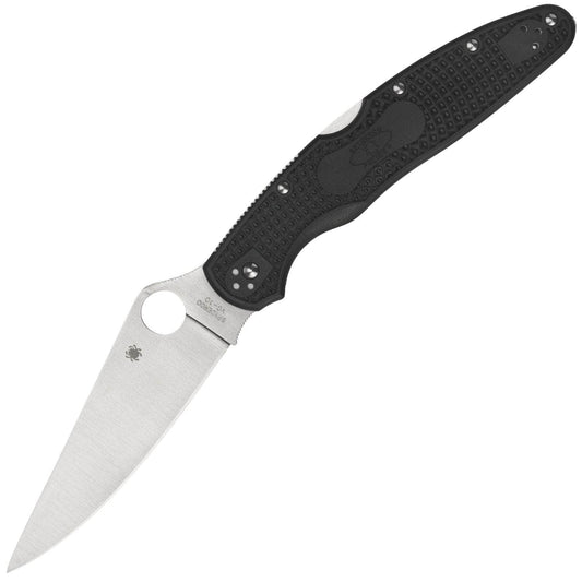 Spyderco Police 4 Lightweight, 4.39" Blade, Black FRN Handle - C07PBK4