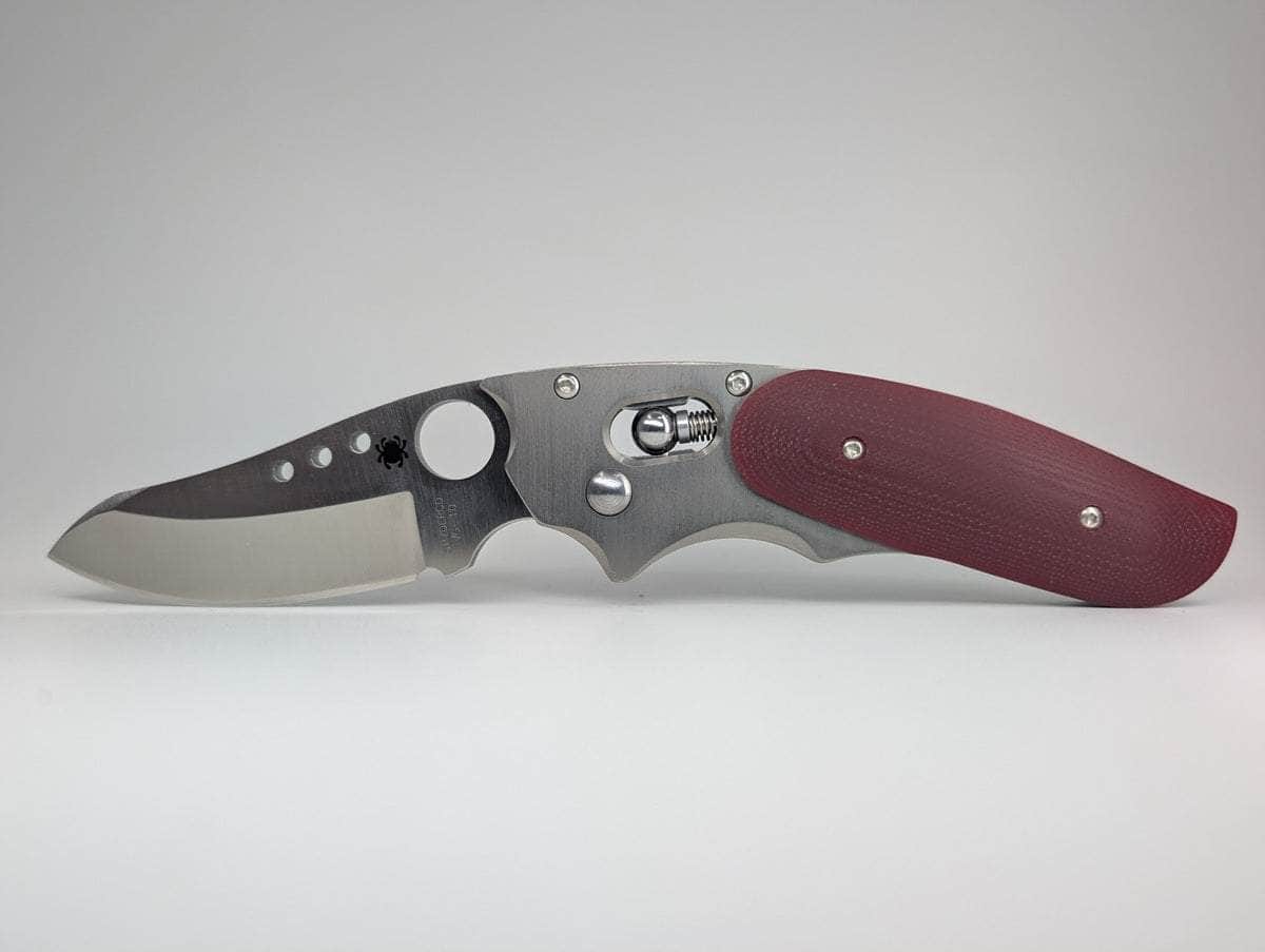 Spyderco Viele Phoenix Sprint Run C114GPRD – VG-10, Red G-10/Titanium