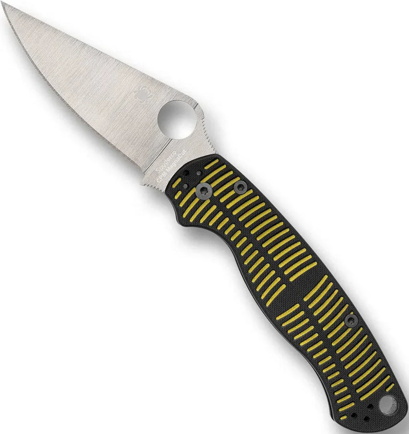 SPYDERCO PARA MILITARY 2 SALT YLW/BK