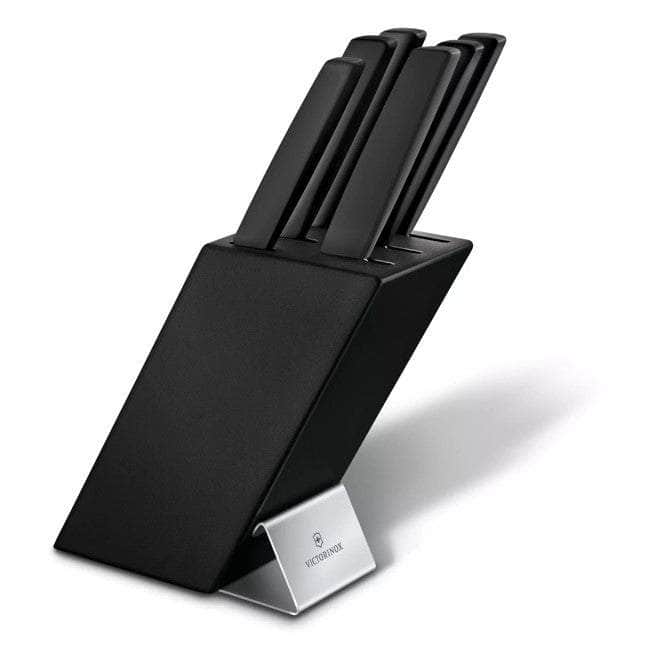 Victorinox Swiss Modern 6-Piece Cutlery Set with Black Block