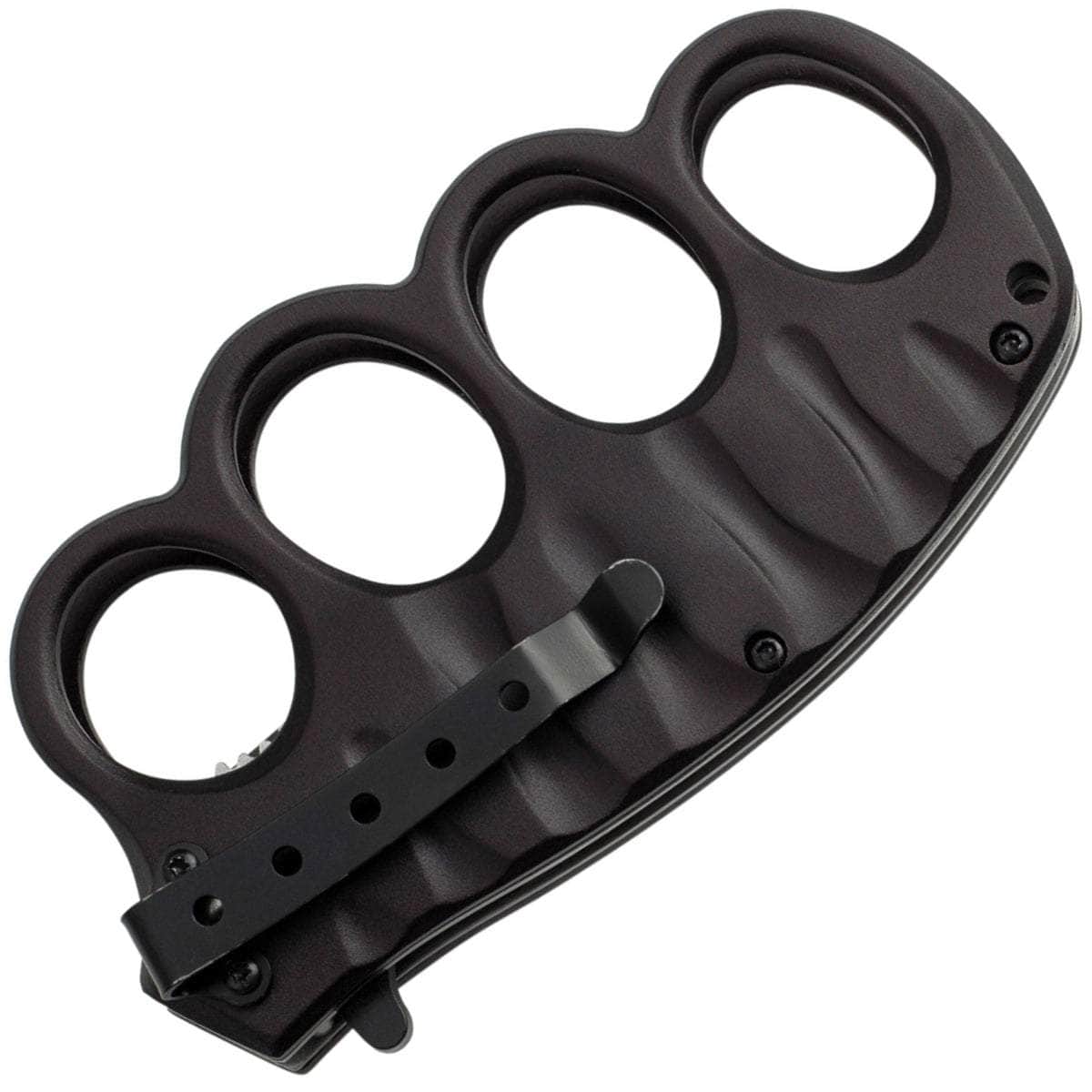 Tac-Force Tactical Knuckle Knife, 3.5" Assisted Blade, Aluminum Handle - TF-511