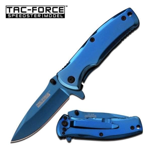 Tac-Force TF-848BL Blue Assisted Opening Pocket Knife – 2.75" Blade