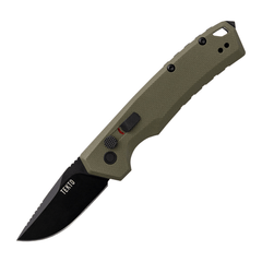 TEKTO A3 Delta Mini OD Green Auto Knife