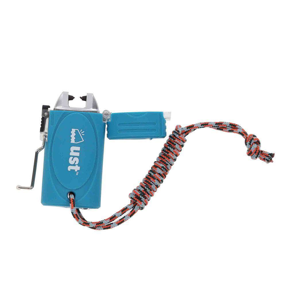UST TekFire LED 1156817 Fuel-Free Rechargeable Lighter – LED Light, ParaTinder Lanyard