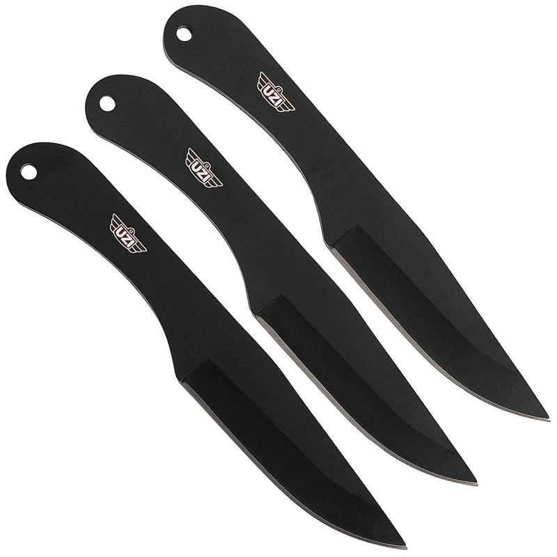 UZI Throwing Knives, 3-Piece Set of Throwers, Sheath - UZK-TRW-004