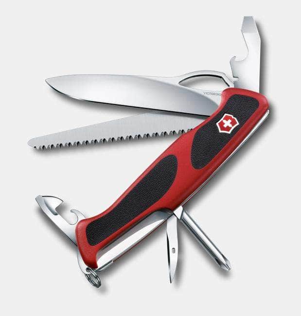 Victorinox RangerGrip 78 Swiss Army Knife – Red/Black, 130mm