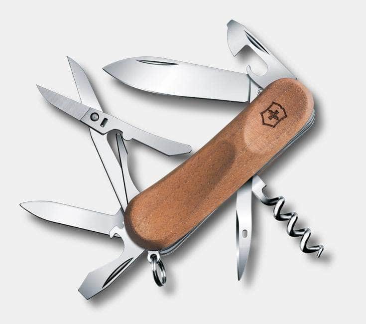 Victorinox Evolution Wood 14 Swiss Army Knife – Walnut, 85mm