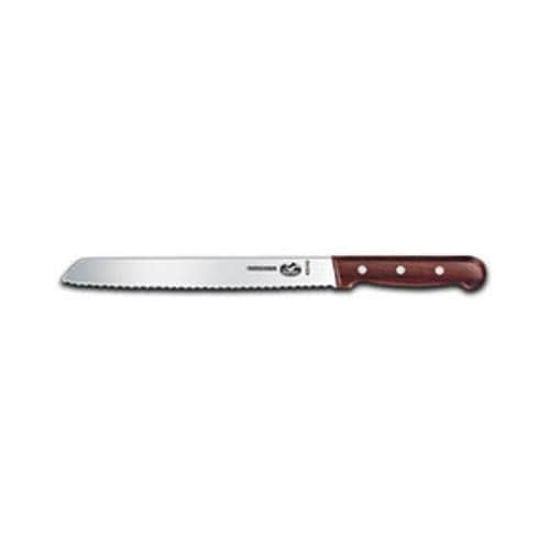 Victorinox 40049 bread knife with serrated 8-inch stainless steel blade and rosewood handle