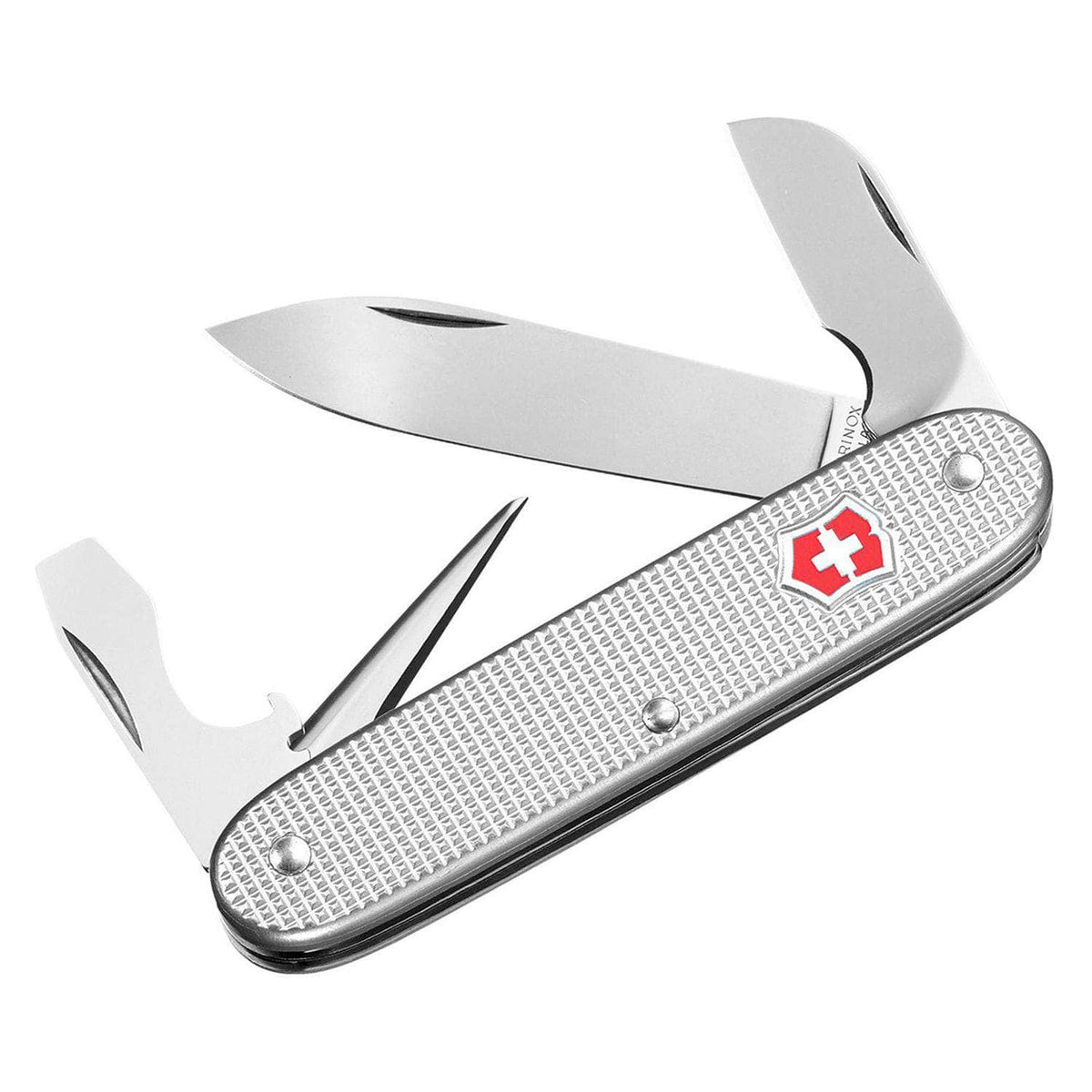 Victorinox Electrician Alox Silver 0.8120.26 Swiss Army Knife with electrician blade