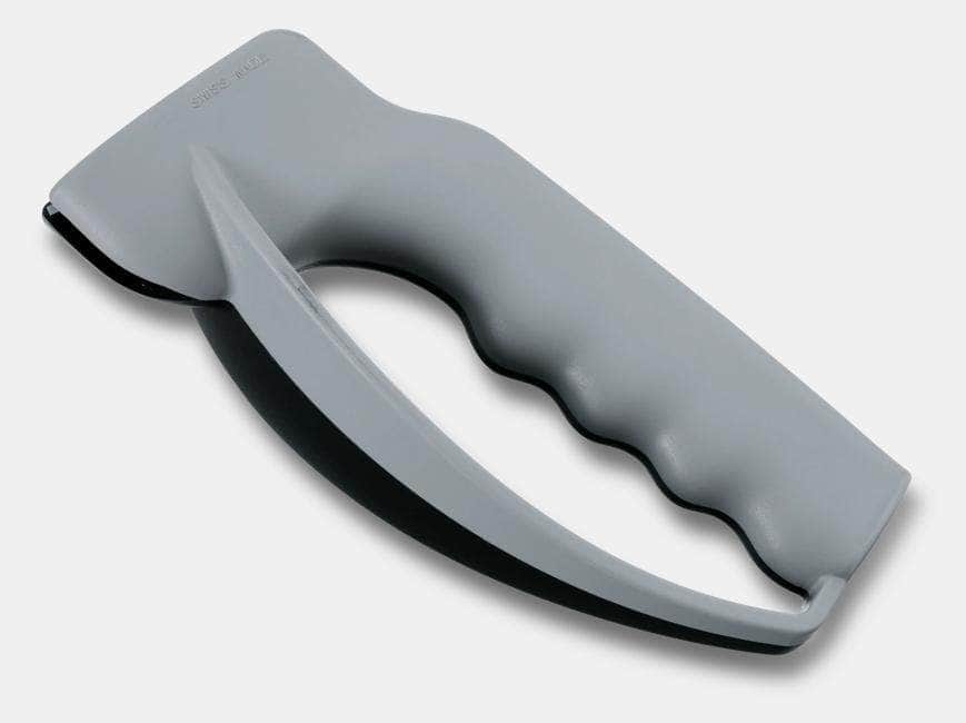 Victorinox SwissSharp 7.8715 manual knife sharpener in gray