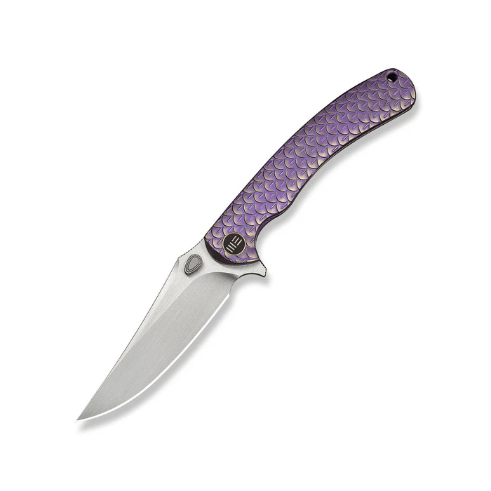 WE Knife Dracarys Purple & Gold Titanium Limited Edition Folding Knife – WE25061B-2