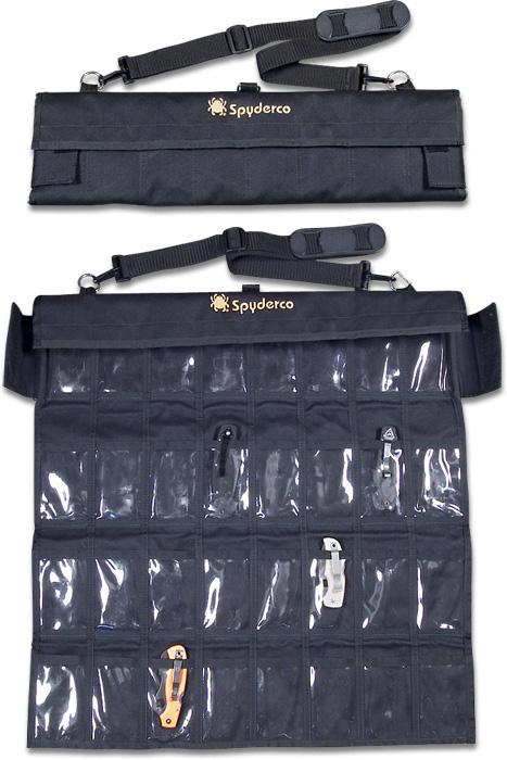 Spyderco Large Spyderpac Storage/Carrying Case, 30 Pockets - SP1