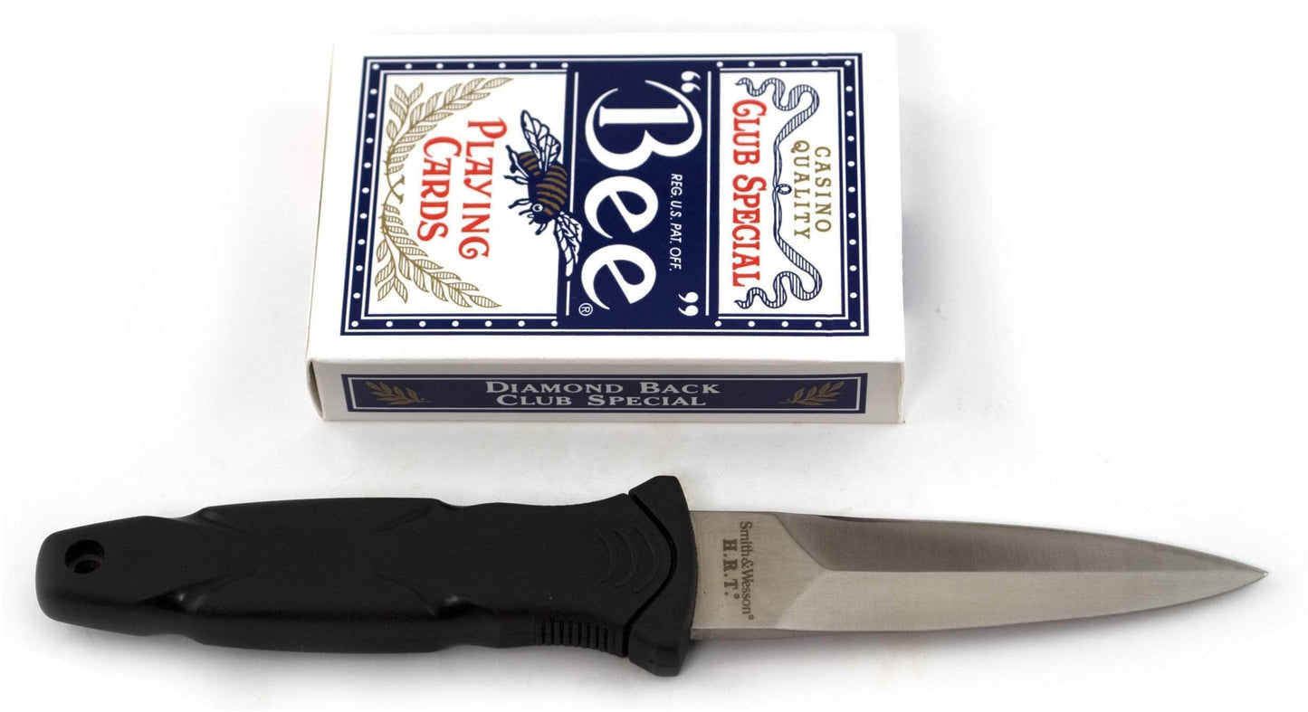 Smith & Wesson SWHRT3 H.R.T. Tactical Boot Knife with Boot Clip Sheath