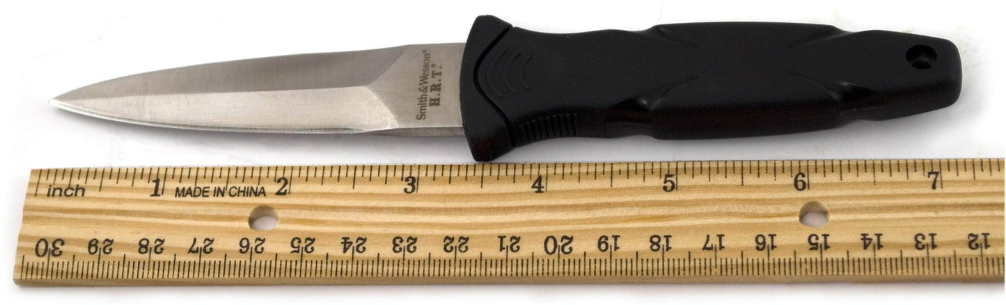 Smith & Wesson SWHRT3 H.R.T. Tactical Boot Knife with Boot Clip Sheath