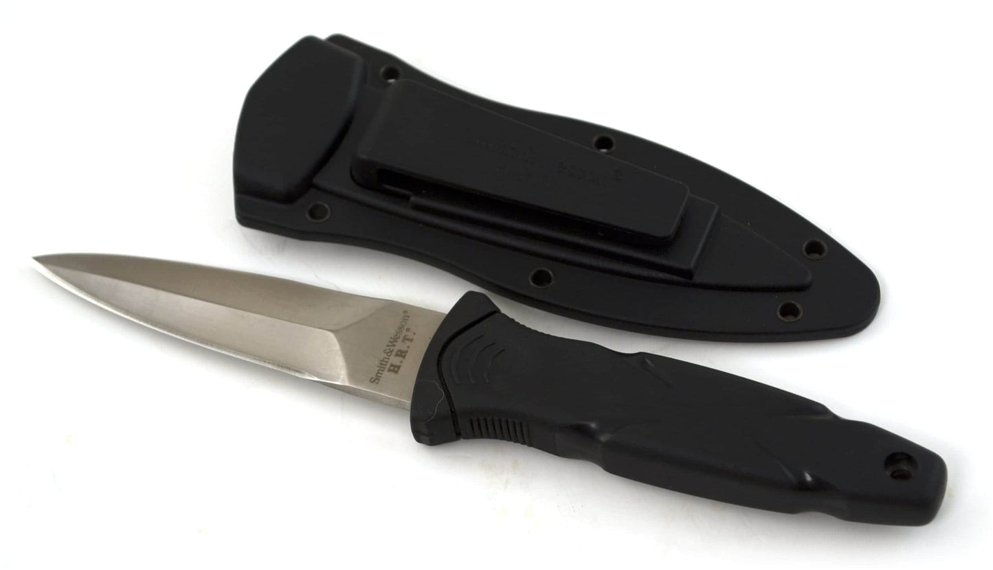 Smith & Wesson SWHRT3 H.R.T. Tactical Boot Knife with Boot Clip Sheath
