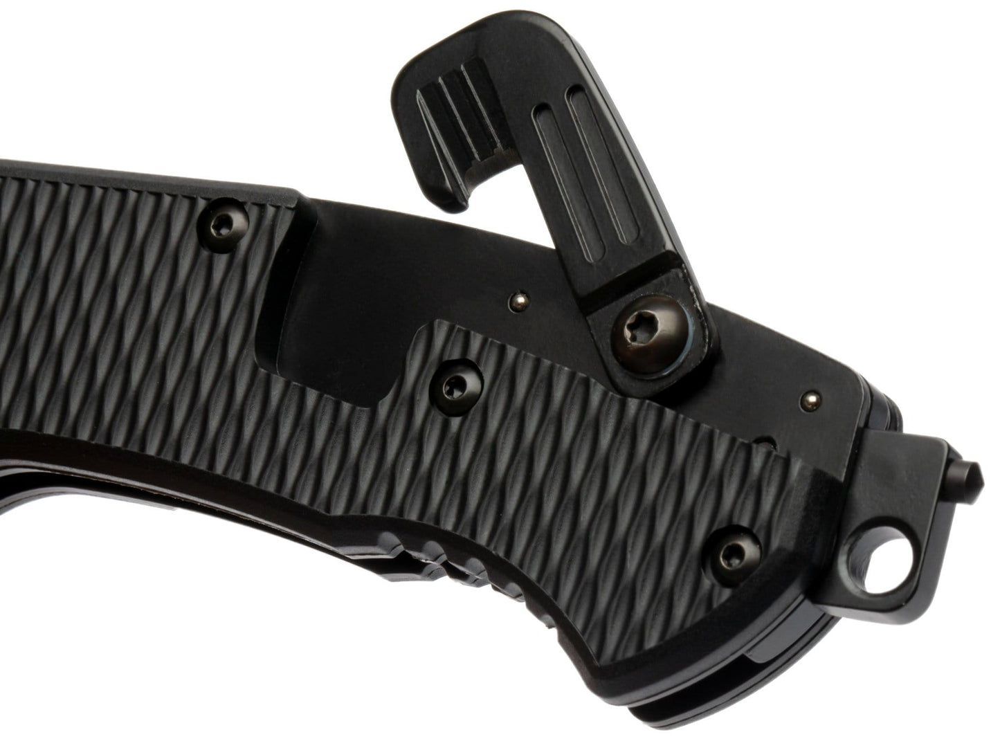 Gerber Hinderer CLS, Black Nylon Handle, Black Blade, ComboEdge
