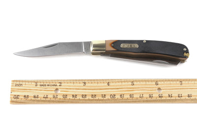 Schrade Old Timer 96OT Bearhead 2-Blade Trapper Knife