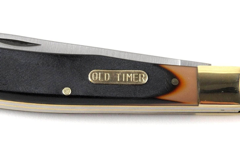 Schrade Old Timer 96OT Bearhead 2-Blade Trapper Knife