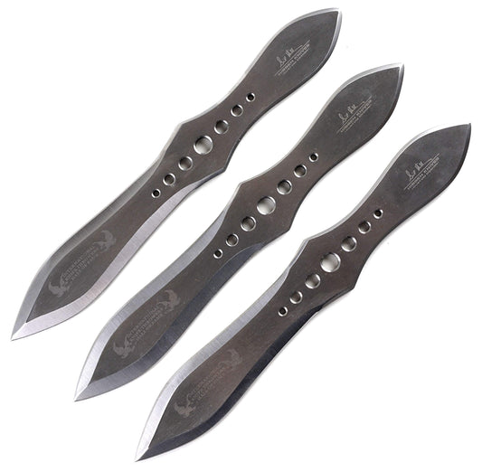 Hibben Hall of Fame Competition Throwing Knives Triple Set