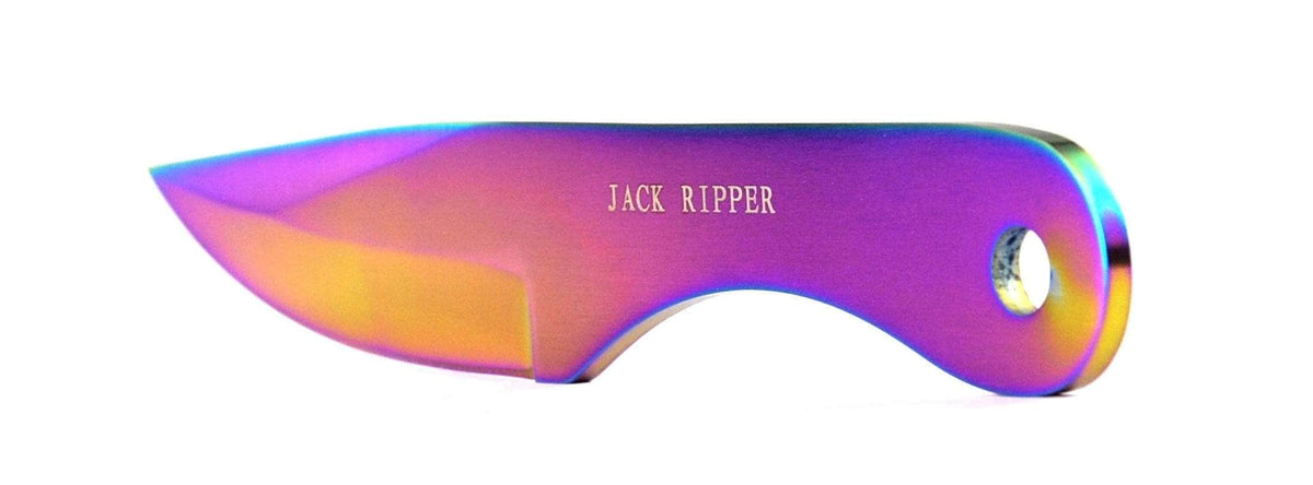 Jack Ripper CH-005SS rainbow stainless steel throwing knives