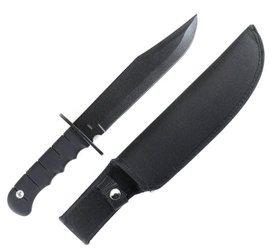 Black Defender Bowie Knife