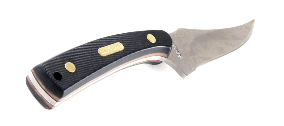 Schrade Old Timer 152OT Sharpfinger Fixed Blade Knife with Sheath