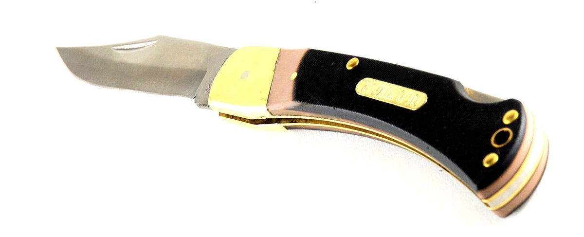 Schrade Old Timer 6OT Golden Bear Pocket Knife with Nylon Sheath