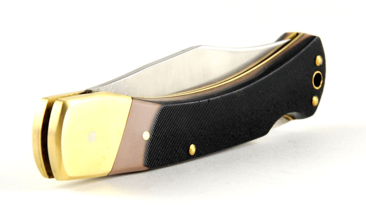 Schrade Old Timer 6OT Golden Bear Pocket Knife with Nylon Sheath