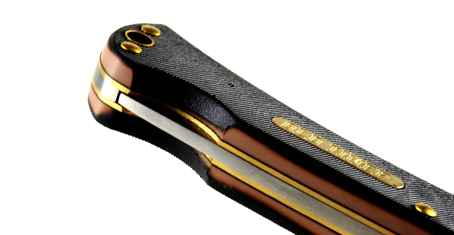Schrade Old Timer 6OT Golden Bear Pocket Knife with Nylon Sheath