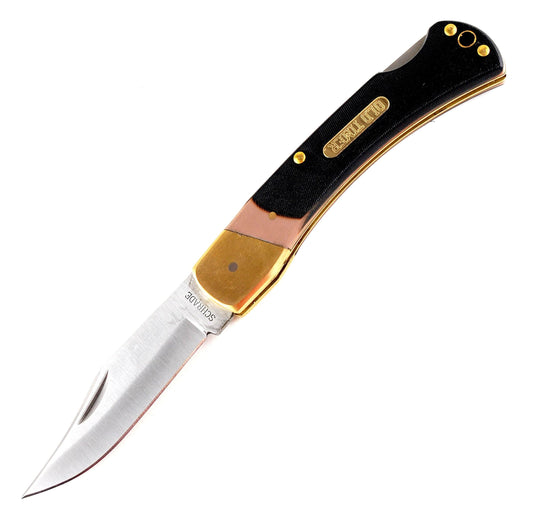 Schrade Old Timer 6OT Golden Bear Pocket Knife with Nylon Sheath