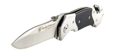 Smith & Wesson Smith & Wesson First Response Rescue Knife, 3.3" Plain Blade - SWFR