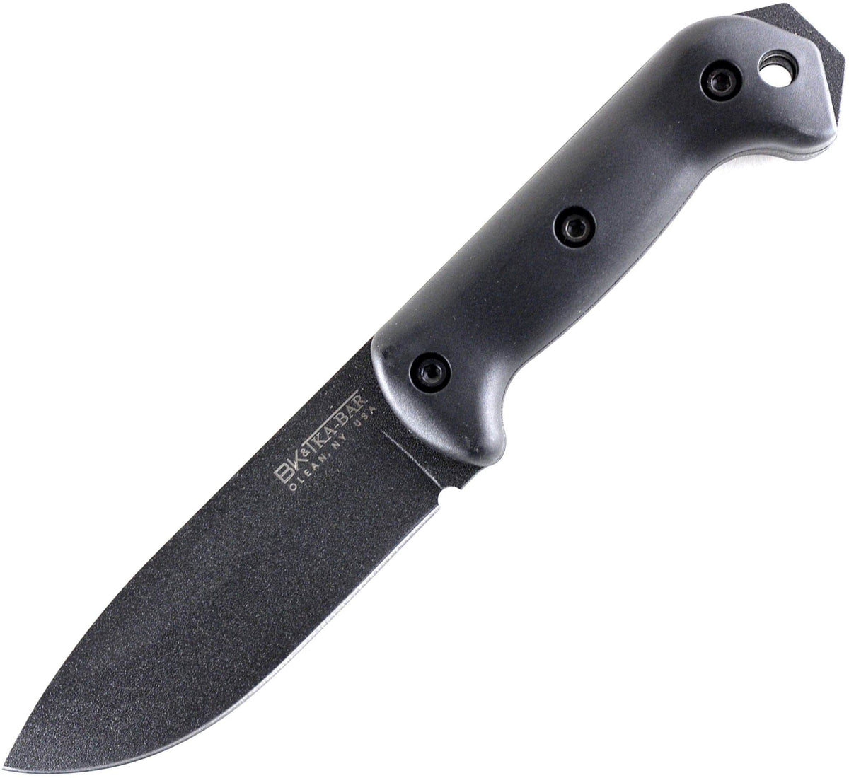KA-BAR BK2 Becker Campanion, 5.25" 1095 Cro-Van Blade, Ultramid Handle, Plastic Sheath