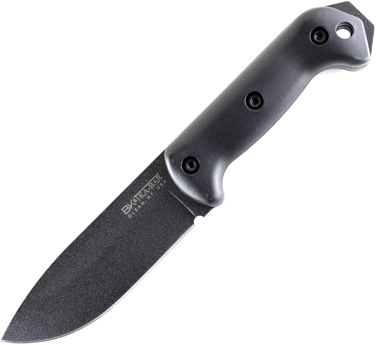 KA-BAR BK2 Becker Campanion, 5.25" 1095 Cro-Van Blade, Ultramid Handle, Plastic Sheath