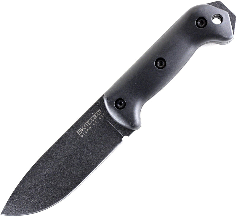 KA-BAR BK2 Becker Campanion, 5.25" 1095 Cro-Van Blade, Ultramid Handle, Plastic Sheath