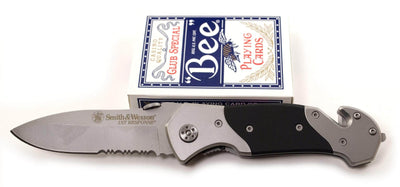Smith & Wesson First Response Rescue Knife, 3.3" Serrated Blade - SWFRS