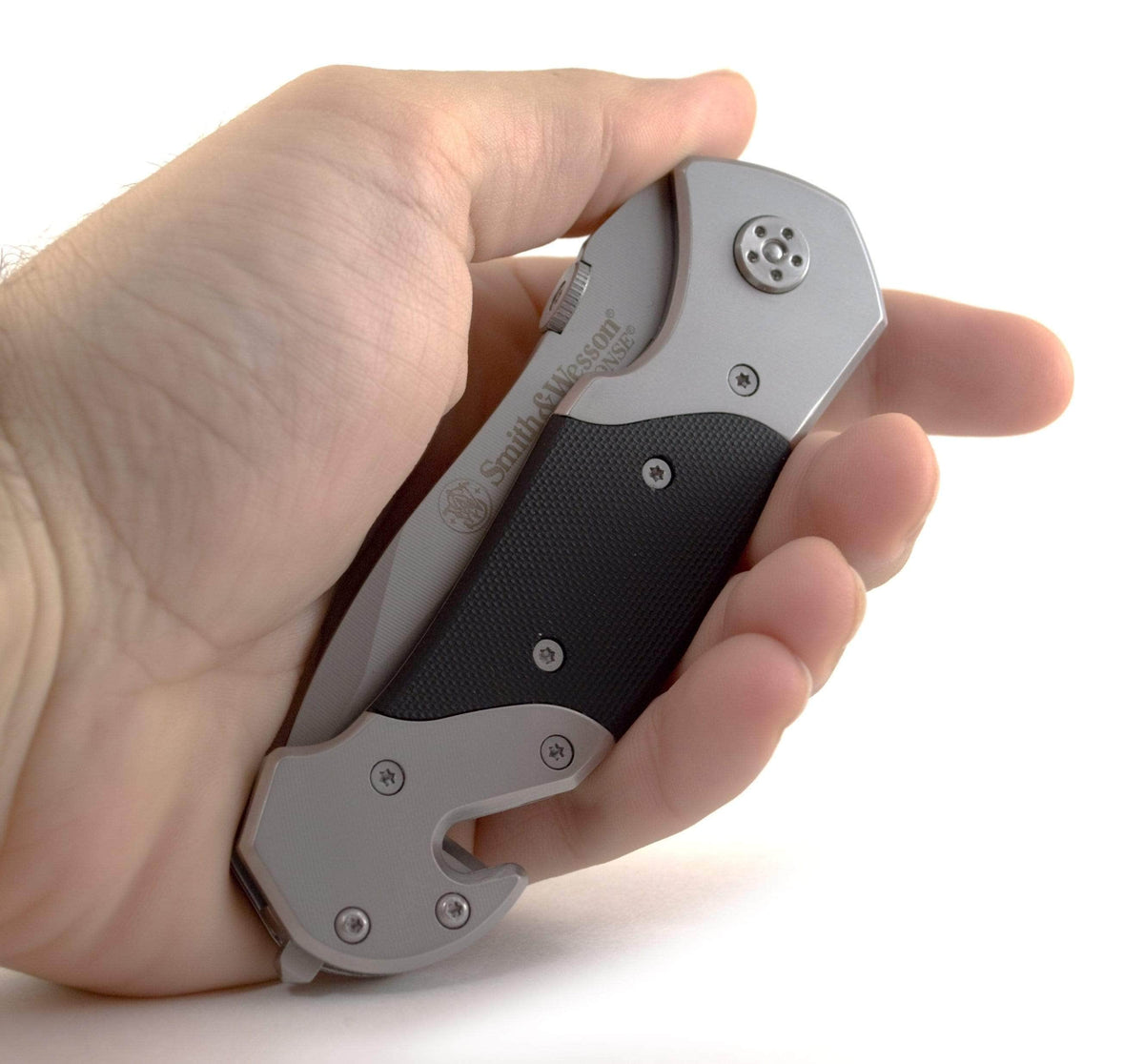 Smith & Wesson First Response Rescue Knife, 3.3" Serrated Blade - SWFRS