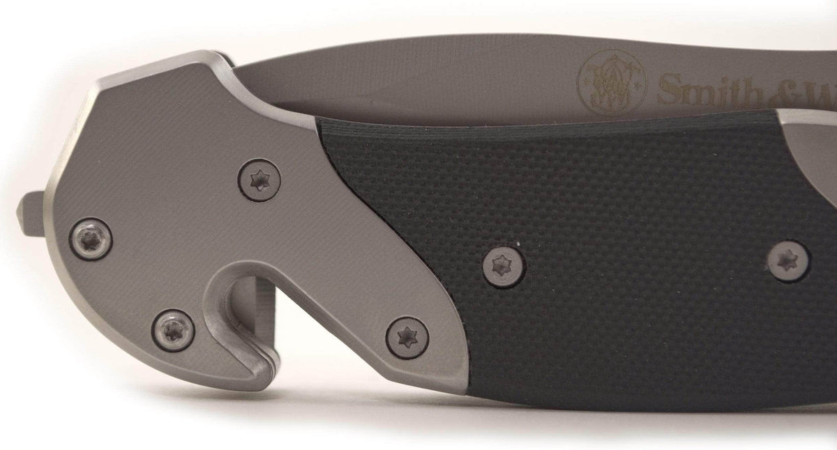 Smith & Wesson First Response Rescue Knife, 3.3" Serrated Blade - SWFRS