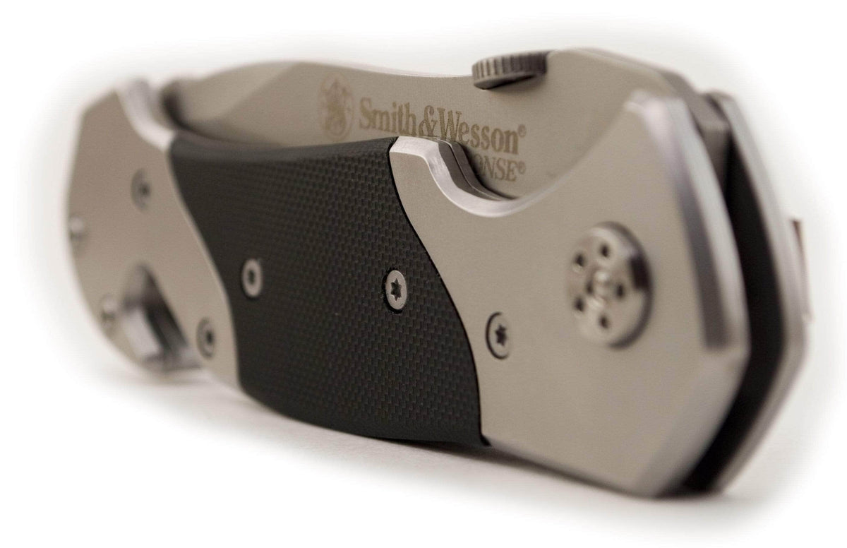 Smith & Wesson First Response Rescue Knife, 3.3" Serrated Blade - SWFRS