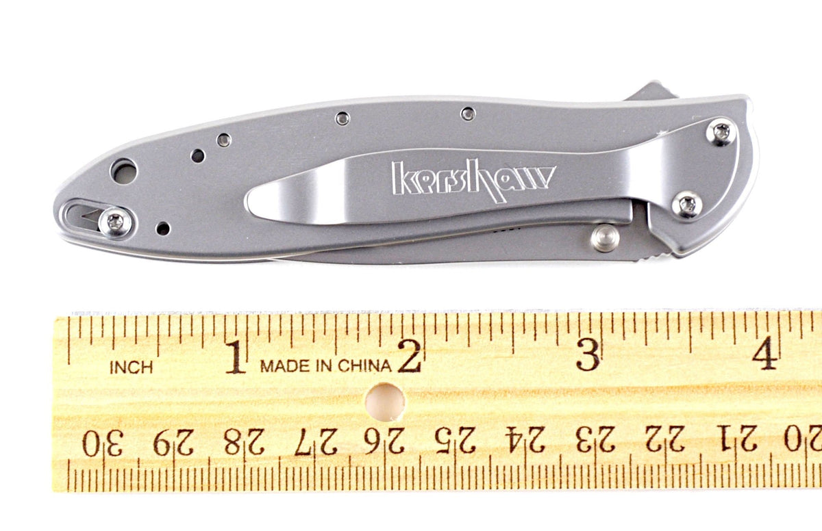 Kershaw Ken Onion Leek Pocket Knife (Classic Plain Edge)