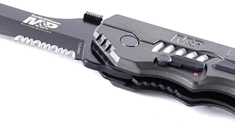 Smith & Wesson SWMP4LS M&P Linerlock Knife with 2nd Generation MAGIC Assist