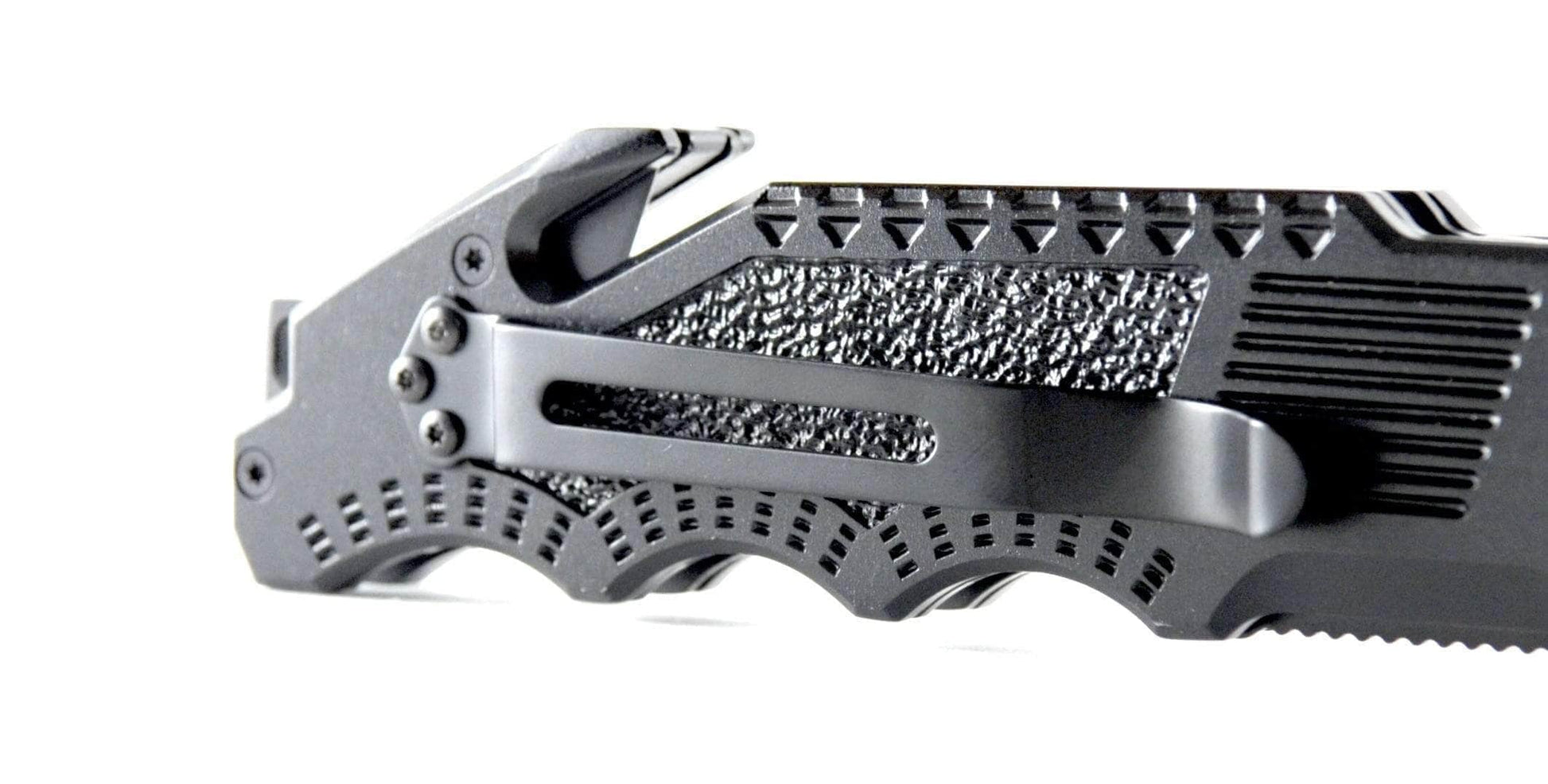 Smith & Wesson Border Guard 2, 4.4" Tanto Blade, Aluminum Handle with Trac-Tec Inserts
