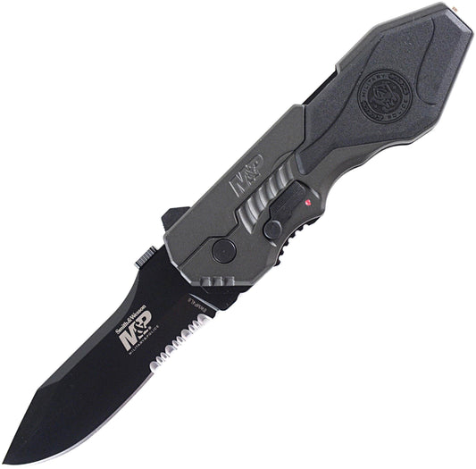 Smith & Wesson SWMP4LS M&P Linerlock Knife with 2nd Generation MAGIC Assist