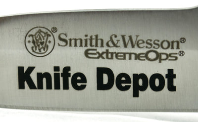 Engraved Smith & Wesson Cutting Horse Pocket Knife