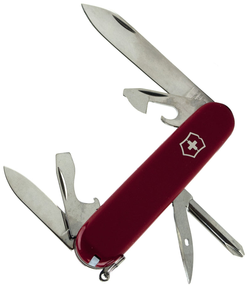 Victorinox Tinker Swiss Army Knife, 3.6" Closed, 12 Functions