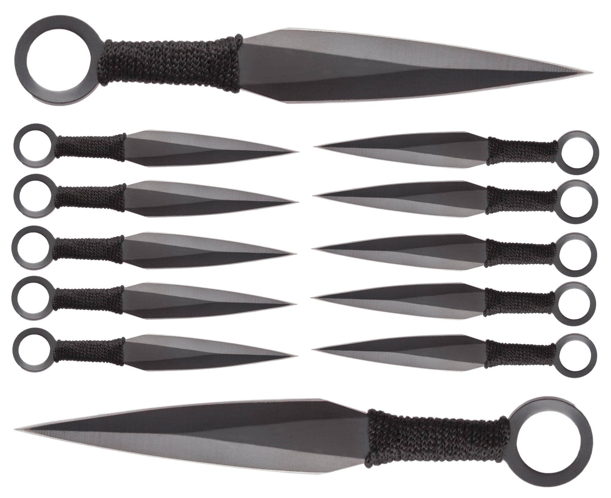 Precision Balance 12 Piece Throwing Knife Set