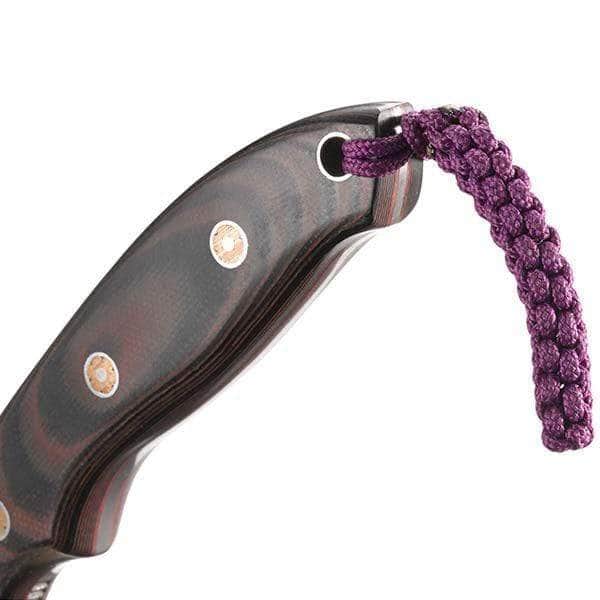 CRKT Hunt'N Fisch, 3.01" Blade, Multicolored G10 Handle, Sheath - 2861