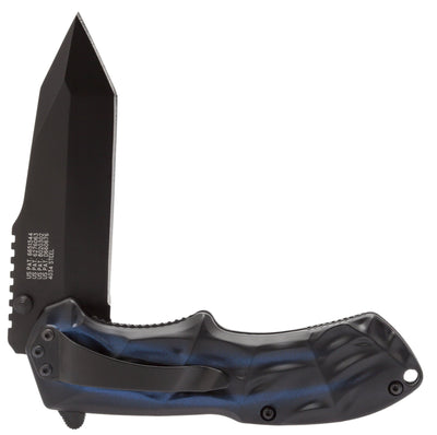 Smith & Wesson Black Ops M.A.G.I.C. Assisted Opening Liner Lock Folding Knife , Tanto